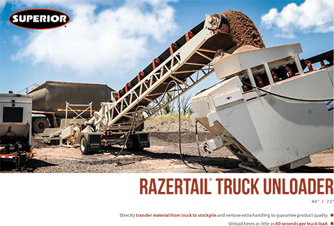 Superior Razertail Truck Unloader