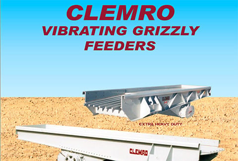 Clemro Vibrating Grizzly Feeders