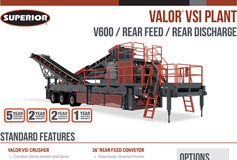 Valor VSI Portable Plant